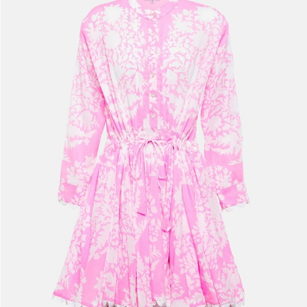 Juliet Dunn Vibrant Pink Patterned dress